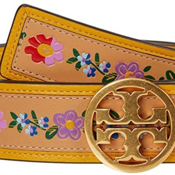 Tory Burch FLORAL PRINTED BELT * VERY RARE! - Picture 2 of 7